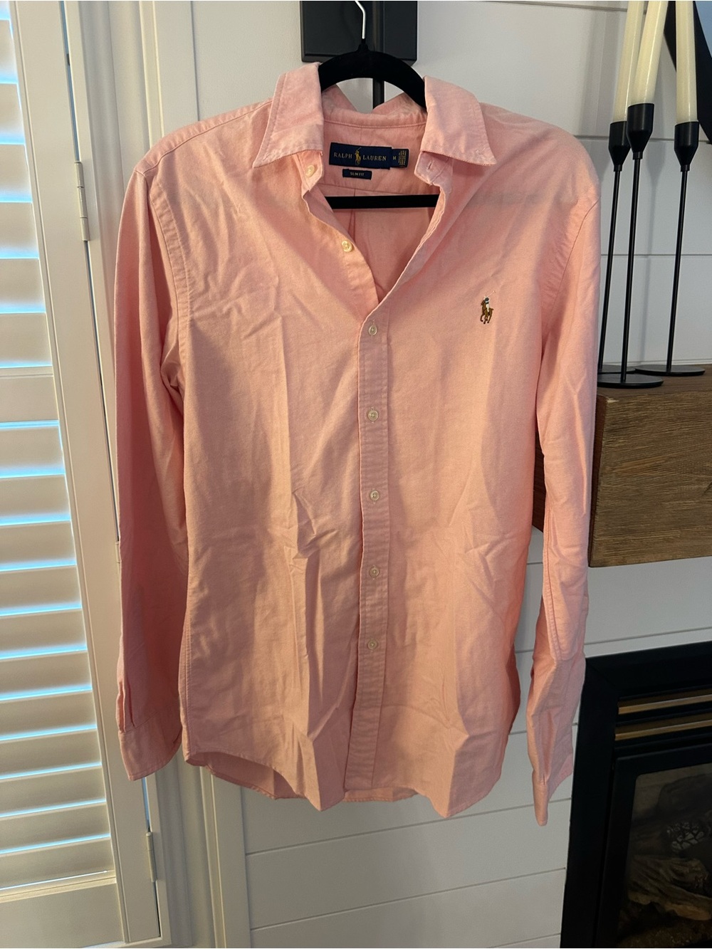 Polo by Ralph Lauren Women’s Pink Button-Down Oxford Shirt
